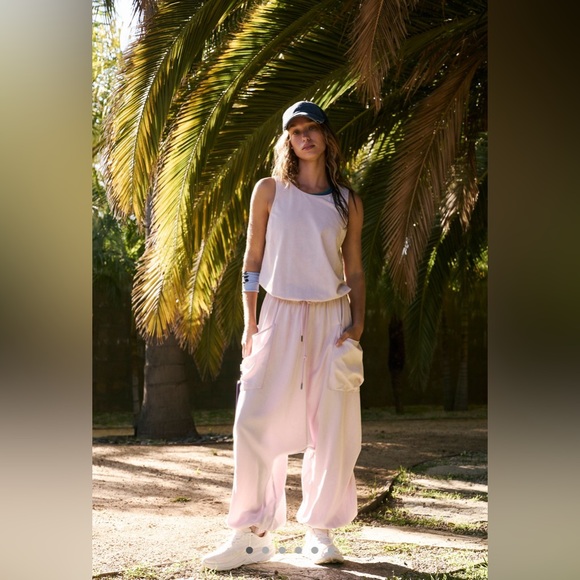 Free People Pants - Free People Scrimmage Onesie, XS Pink NWT